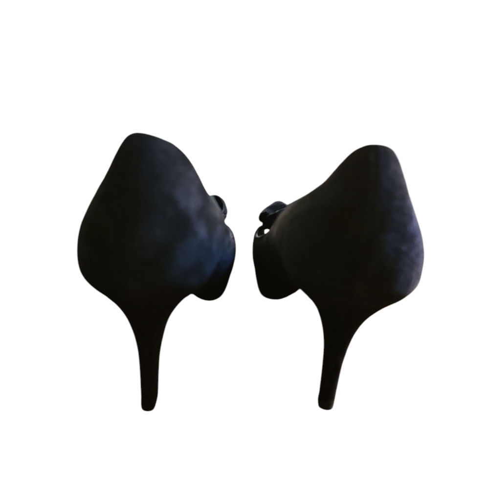 Kate Spade‎ Black Peep Toe Heels - Picture 2 of 4